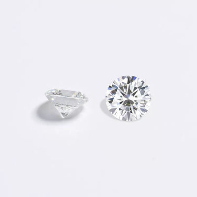 ระยะประชิดขนาดใหญ่ 7.74 กะรัตสังเคราะห์หลวม Lab Grown Diamonds Round Brilliant Cut
