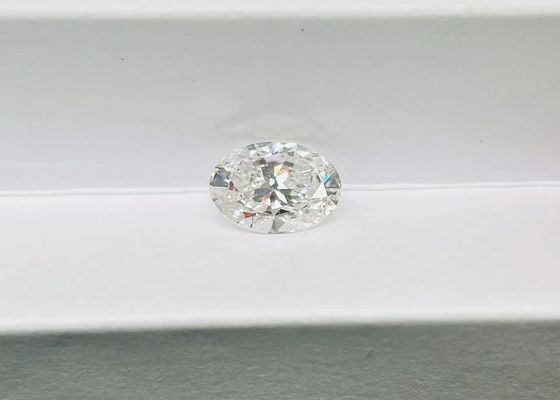 2.1ct รูปทรงโอวาล ห้องปฏิบัติการเติบโต CVD เพชร IGI รับรอง G VVS 2EX