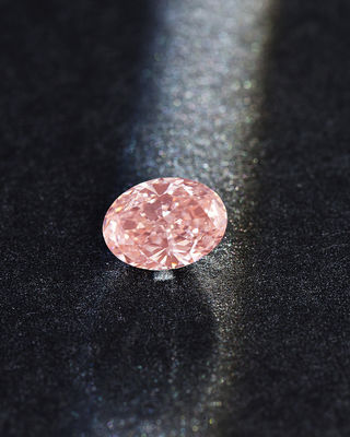 Loose Lab Made Diamonds Lab Grown Diamond Pink CVD Diamond Prime Source Oval Loose Diamond