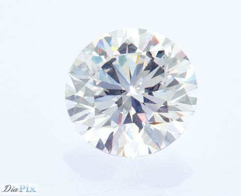 ขนาดใหญ่ 4ct F VS2 กลมตัดห้องปฏิบัติการสร้าง CVD เพชร IGI รับรอง