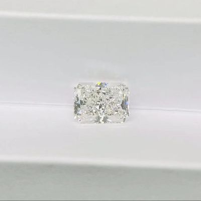 2.2ct D VVS CVD Laboratory สร้างเพชร IGI การันตีรูปร่าง Radiant
