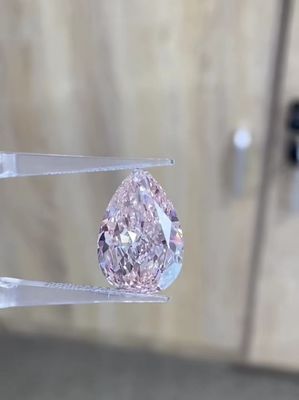 4CT ผัดเพชร ผัดในห้องปฏิบัติการ เพชรสีชมพู สําหรับเครื่องประดับเครื่องประดับ สร้อยคอ แหวน Pendant