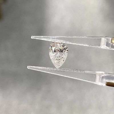 2.3ct G VVS IGI รับรอง Pear Brilliant Cut Lab ปลูกเป็นเพชรสีขาว