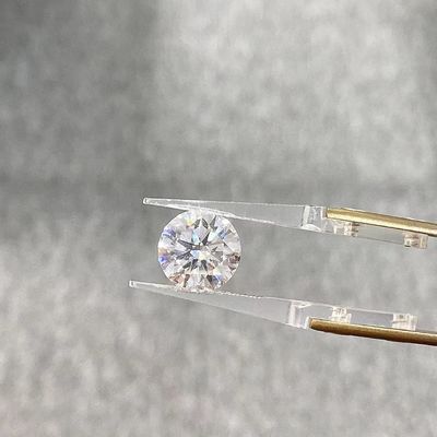 ขนาดใหญ่ กลม ตัดกระจ่าง 4.01CT หนังสือแล็บสร้างเพชร F VS พร้อมรับรอง IGI